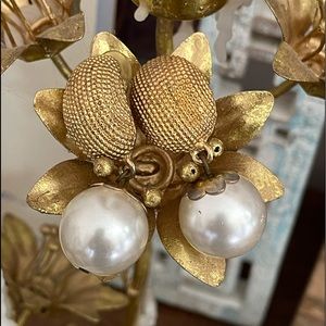 Pearl Drop Dangle Earrings